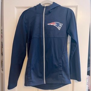 New England Patriots zip up sweatshirt